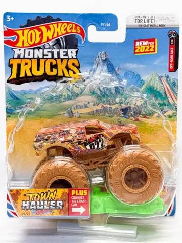 핫휠 TOWN HAULER - Muddy 몬스터 트럭