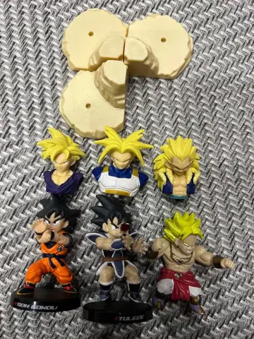 기간 한정! 드래곤볼 피규어 7체 세트 이매지네 디포르메이션