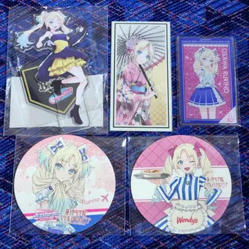 러브 라이브! 하스노소라/오사와 루리노 굿즈 세트 7점