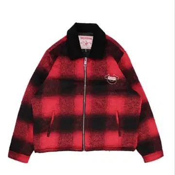 트루릴리젼 버팔로 격자 무늬 자켓