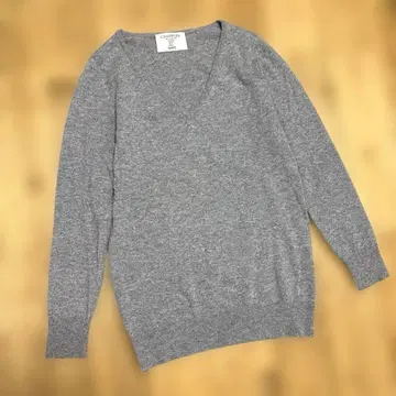 SHIPS 캐시미어 V넥 스웨터 그레이