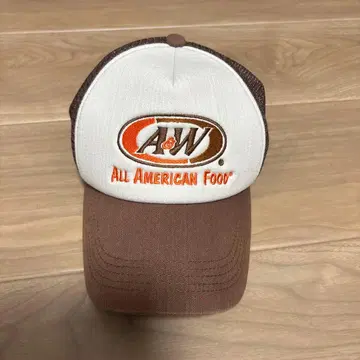 A&W 트래커 캡 브라운