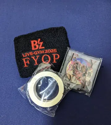 B'z LIVE-GYM 2025 FYOP 가챠가챠 3종 세트