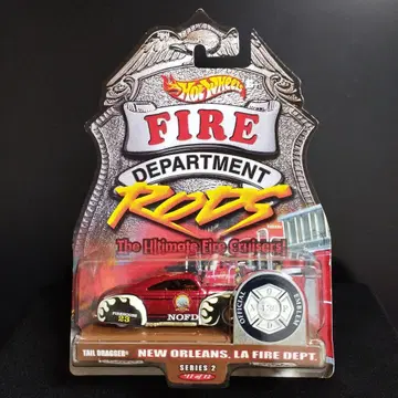 핫휠 테일 드래거 FIRE DEPARTMENT RODS