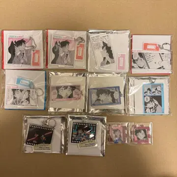 명탐정 코난 유미란(모리 란) 아크릴 키링 퍼즐 이벤트 굿즈