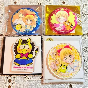 히메짱의 리본 [리본 70주년 기념 CAFE] 캔뱃지 단품