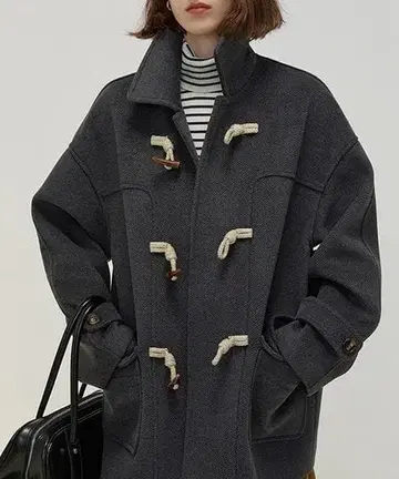 Fano Studios 미들 기장 더플 코트