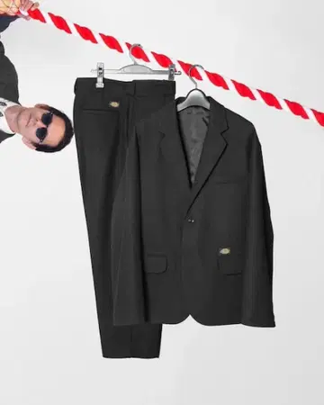 BEAMS Dickies x TRIPSTER SUIT 25FW BLACK