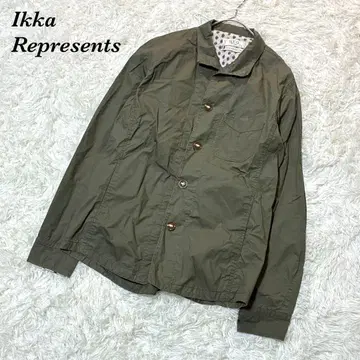 이카 리프레젠츠 자켓 그린 계열 M 캐주얼 작업