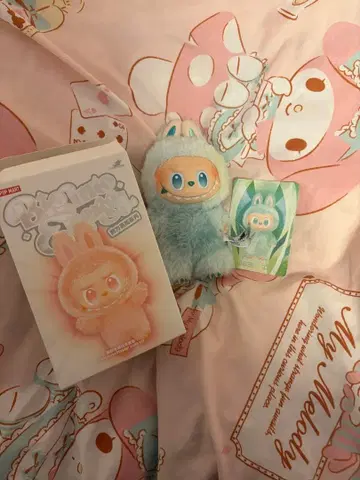 라부부 LABUBU 정품 그린