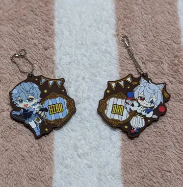 카라피치 1번 복권 도누쿠와 히로쿤의 러버 키링