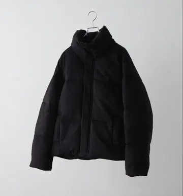 [ CLEL ] 볼륨 하이넥 쇼트 패디드 재킷