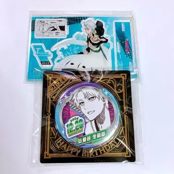 BLEACH 명장면 디오라마 피규어 생일 캔뱃지 히츠가야 토시로