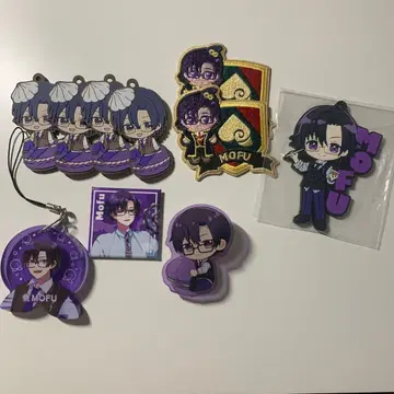 컬러풀 피치 카라피치 키링 클립