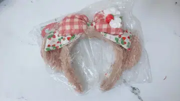 셰리메이 머리띠 하트 펠트 스트로베리 기프트 디즈니씨