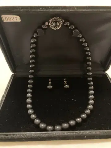 제트 목걸이와 귀찌 세트