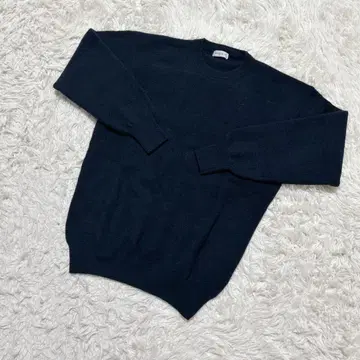 [ c7135 ] DARMON 니트 스웨터 긴팔 네이비