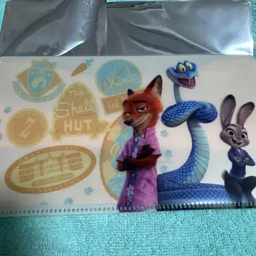 주토피아2 오마이카페 예약 특전 멀티 케이스 주디 닉 게리