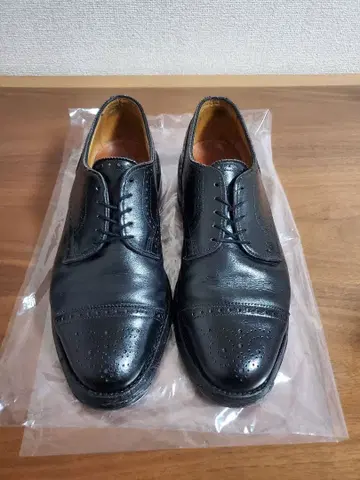 Allen Edmonds 윙팁 브로그 드레스 슈즈 US8