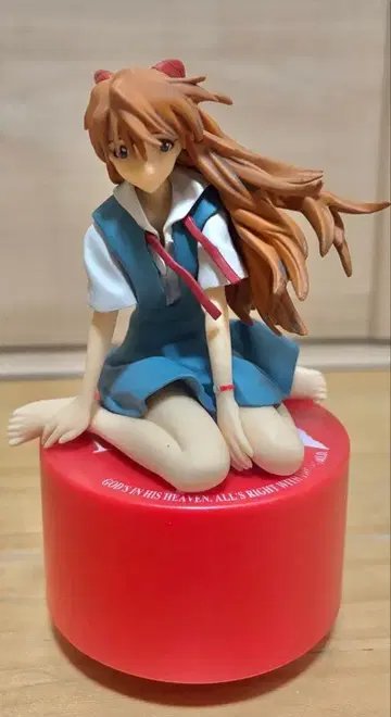 상자 없음 신세기 에반게리온 오르골 피규어 Ver.3 아스카