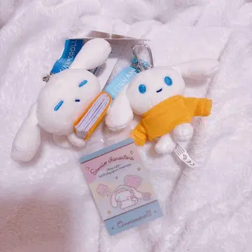 택 포함 새상품 산리오 시나모롤 마스코트 홀더