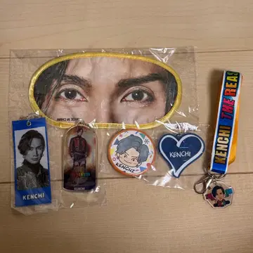 타치바나 켄치 안대 클리어 참 메지루시 택 넥스트랩 캔뱃지