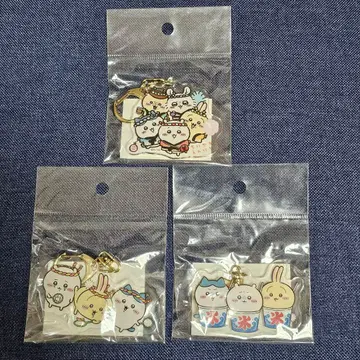 [새상품] 치이카와(먼작귀) 엔니치 아크릴 키링 3종 세트