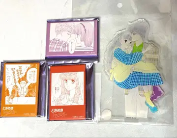 리본 카페 두근두근 나이트 아크릴 피규어 스퀘어 캔뱃지