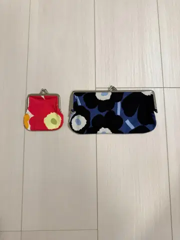 marimekko 마리메꼬 꽃무늬 파우치 세트