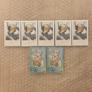 니지산지 히바치 마나 랜덤풍 폴라로이드 카드 시크릿 7장 세트