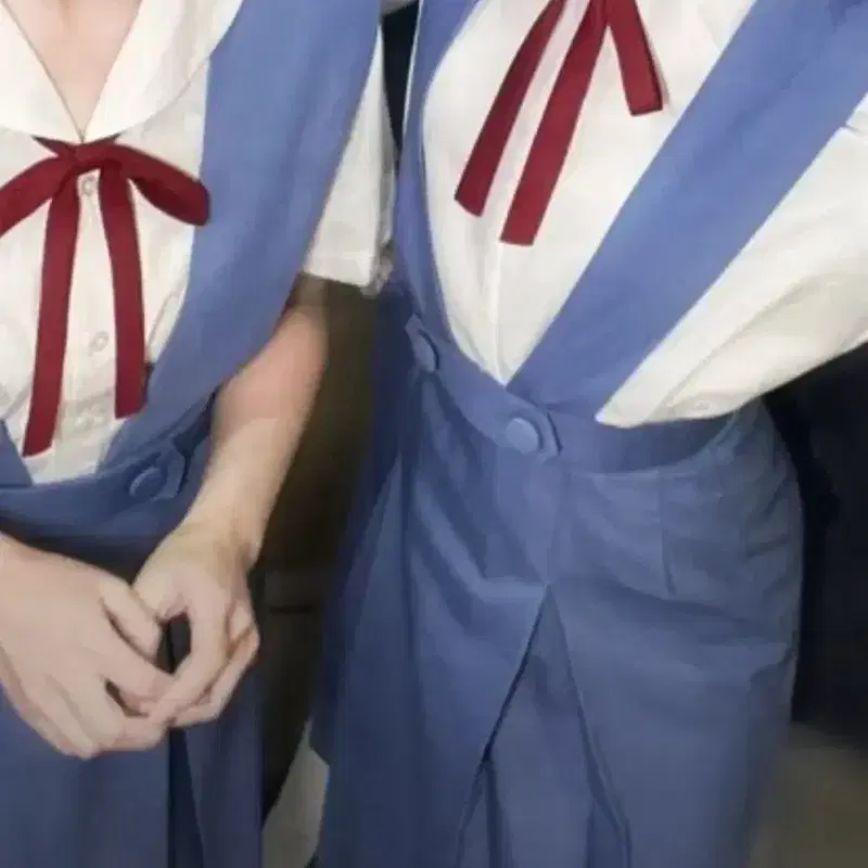 (보증금X)졸업사진대여 에반게리온 옷 레이 아스카교복