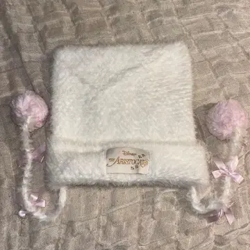 디즈니 앨리스 캣 폼폼 모자