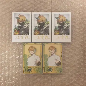 니지산지 우사미 리토 랜덤 폴라로이드풍 카드 시크릿 5장 세트