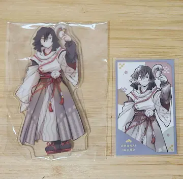 귀멸의 칼날 띠별 뱀띠 이구로 아크릴 스탠드 포토 카드