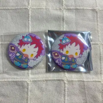 히프노시스 마이크 산리오 글리터 캔뱃지 쿠우야쿠