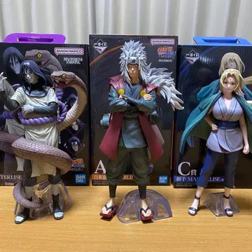 제일복권 나루토 전설의 3닌자 A B C상 세트 피규어