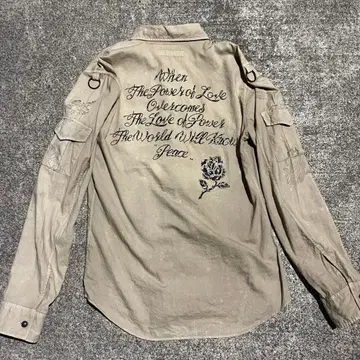 00s Y2K 아카이브 로어 디자인 셔츠 기믹