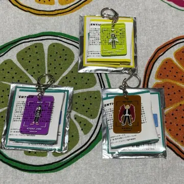 히로아카 컬러 아크릴 키링 호크스 플로피 이어폰 잭