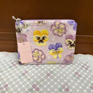 FEILER LOVERARY 파우치 라브러리 팬지