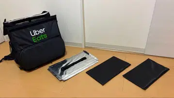 Uber eats 공식 배송 백