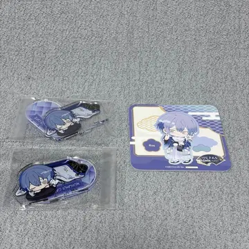 니지산지 스이파라 Dytica 코야나기 로우 아크릴 스탠드 코스터 세트