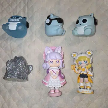 팝마트 계열 블루햄햄 캡슐 토이 묶음 판매