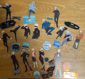 주술회전 고죠 사토루 아크릴 스탠드 세트3