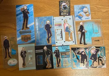 주술회전 고죠 사토루 아크릴 스탠드 세트 2