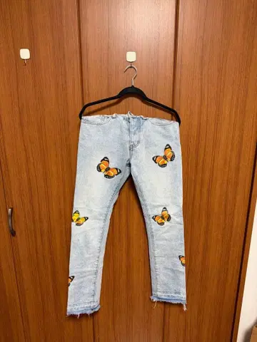 mnml 버터플라이 데님 팬츠