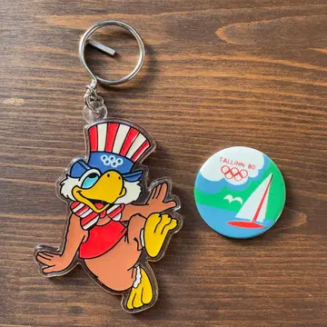올림픽 모스크바 올림픽 로스앤젤레스 올림픽 이글섬 키링 캔뱃지