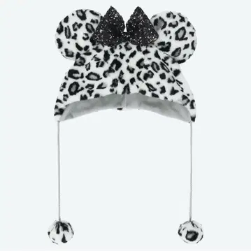 디즈니 팬캡 레오파드 무늬 2개 세트