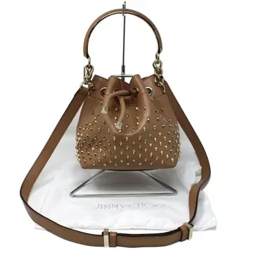 지미추 다이아 스터드 모자 꽁지 버킷 S 사이즈 숄더백