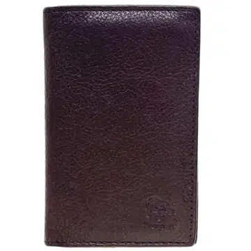 일비종떼 카드 케이스 교통카드 지갑 명함지갑 브라운 가죽 16055