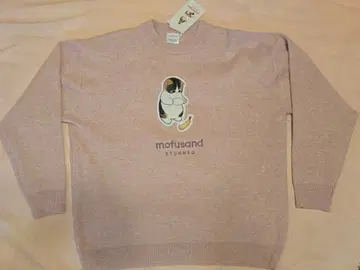 택 포함 새상품 모프 샌드 에비냥 니트 스웨터 M mofusand